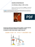 Volumetría Redox ETANOL