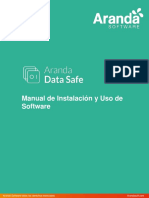Manual de Instalación y Uso de Software Aranda Data Safe V1