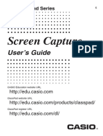ClassPad400 ScreenCapture E