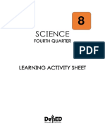 Science: Learning Activity Sheet