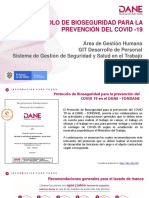 Presentación Protocolo de Bioseguridad DANE 2021