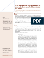 v3 Uso de Microcanulas em Tratamentos de Restauracao Do Volume Facial Com Acido Poli L Latico