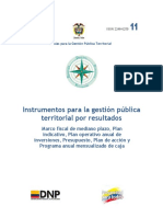 Documento Instrumentos Gestión Resultados CNSC316