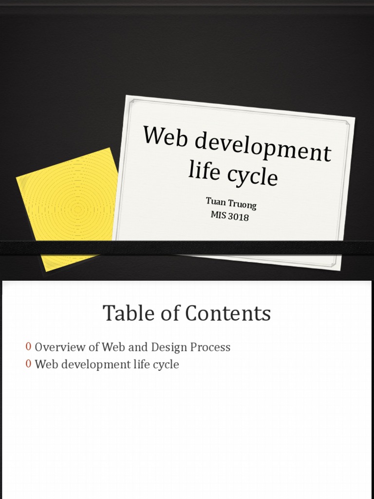 Web development life cycle stages | PDF | World Wide Web | Internet & Web
