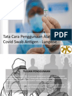 Manual Book - Penggunaan Test Covid Swab Antigen - Lungene