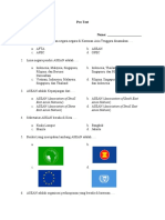 Soal Pretest ASEAN 2