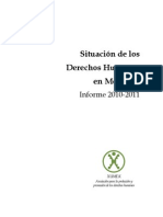 Informe sobre la situación de los derechos humanos en Mendoza 2010-2011