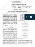 Procurement Process Analysis Using Process Mining in Cement Manufacturing Company (Case Study PT. Semen Indonesia Persero, TBK)