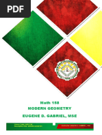 Modern Geometry: History and Concepts | PDF | Axiom | Line (Geometry)