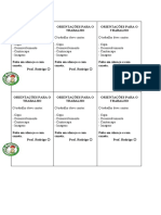 Bilhete Trabalho Cientistas Brasileiros