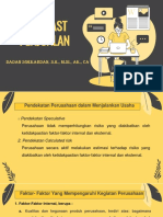 ANALISIS INDUSTRI FORECAST PENJUALAN