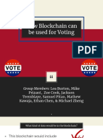 Blockchain For Voting