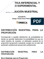 Distribución Muestral para La Proporción