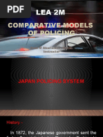 Lea 2M: Comparative Models of Policing