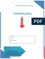 Lembar Kerja Peserta Didik TERMOKIMIA