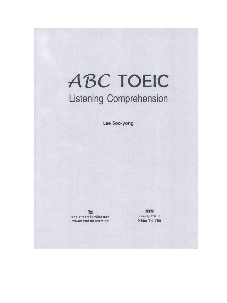 200-350 ABC Toeic Listening 1 | PDF