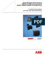 Power Electronic Units (Contrac) LME620-AI, PME120-AI (Integrated) EAN823, EBN853, EBN861 (Field-Mounting)