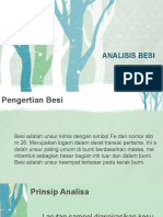 Analisis Besi