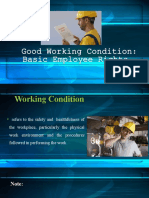 Good Working Condition: Basic Employee Rights