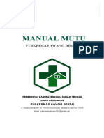 Manual Mutu PKM Awang Besar New