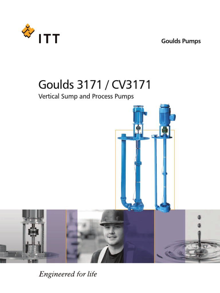 Goulds 3171 / CV3171: Vertical Sump and Process Pumps | PDF | Pump ...