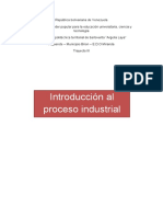 Introducción A Los Procesos Industriales