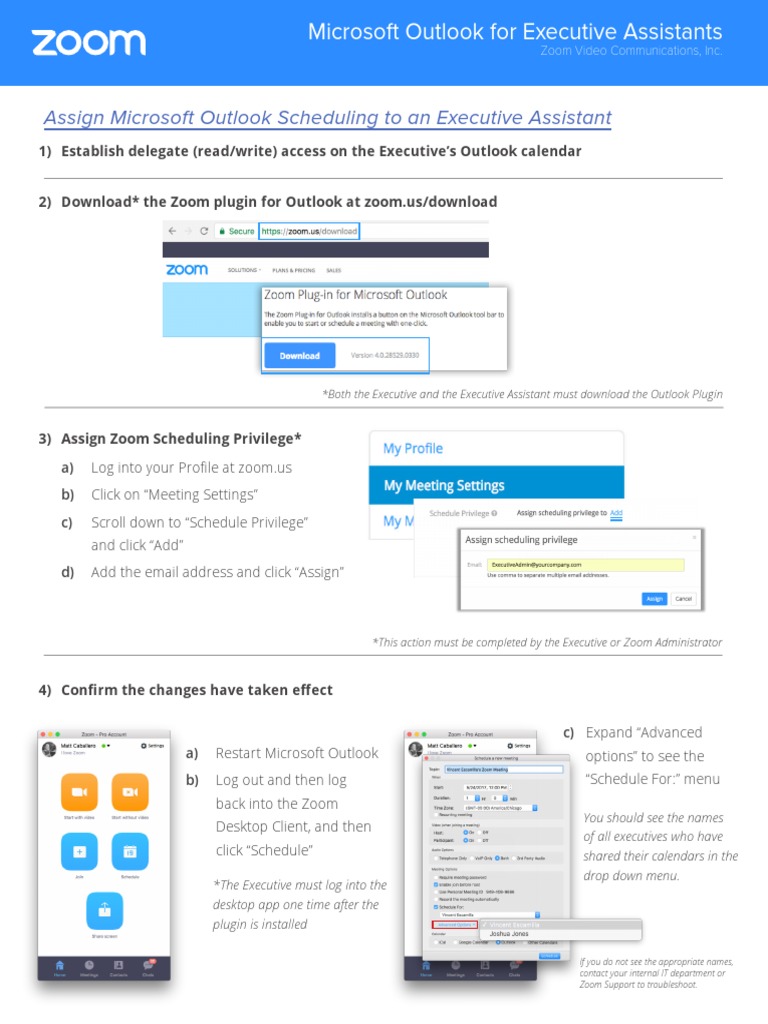 Outlook For Executive Assistants | PDF | Microsoft Outlook | Cyberspace