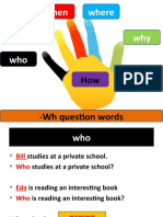 WH - Questions and Exercises