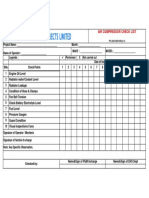 01 Air Compressor Checklist