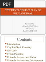 City Development Plan of Bhubaneswar