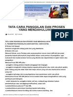 Tata Cara Panggilan Dan Proses Yang Mendahuluinya - Pengadilan Tata Usaha Negara Makassar