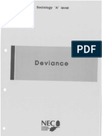 Deviance Course (self-study) (old spec)