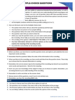 Task Description: Listening - Multiple-Choice Questions