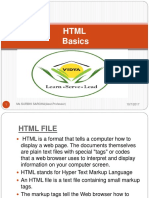 HTML Basics: 10/7/2017 Ms SURBHI SAROHA (Asst - Professor)