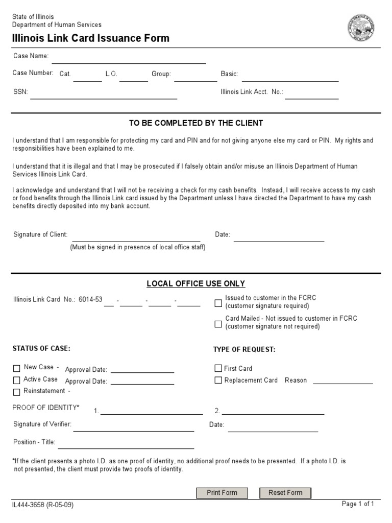 IL LINK CARD CUSTOMER SERVICE NUMBER visual data 2