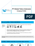 Global Tekno Indonesia Provides Water Services