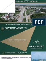 Medidas de Seguridad Vial Del Puerto de Altamira