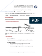 Design Input Parameters for Dewatering