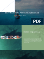 Introduction To Marine Engineering