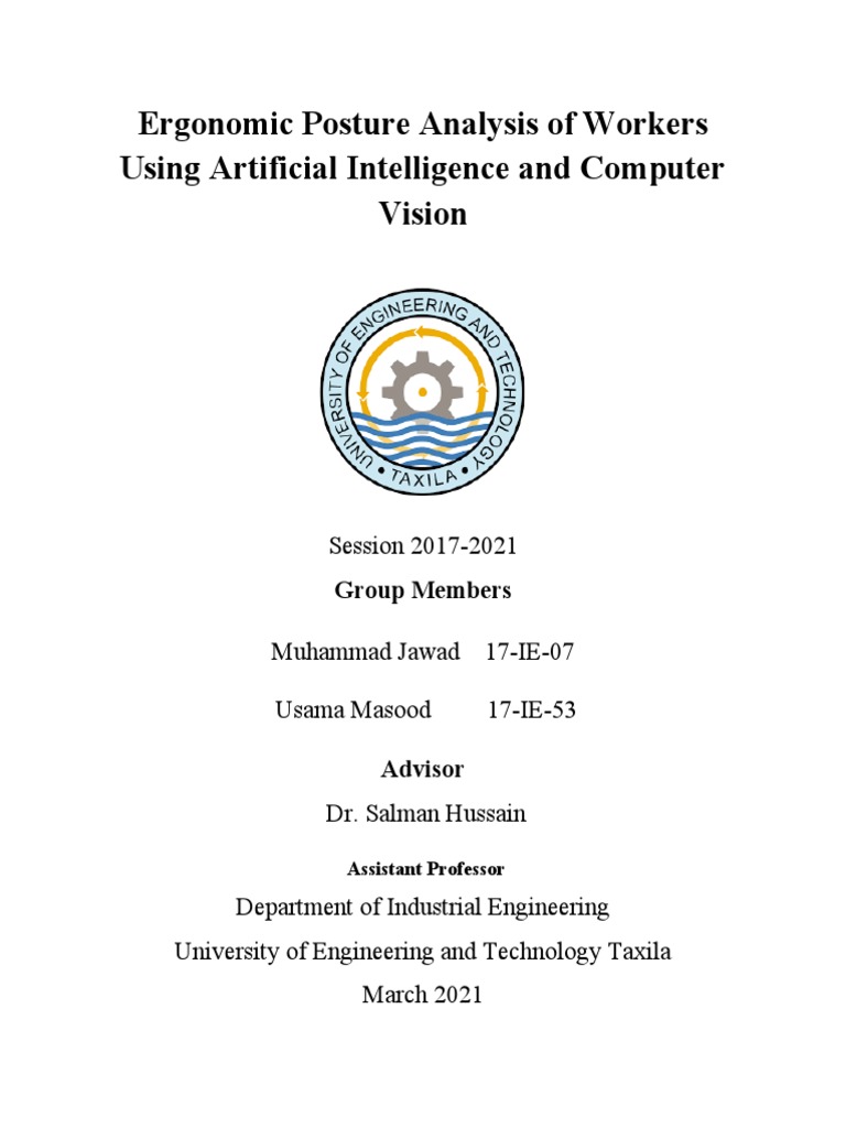 AI-Driven Ergonomic Posture Analysis | PDF | Computer Vision ...