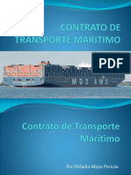 Contrato de Transporte Maritimo