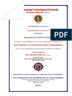 Pragathi P Pai Internship Report