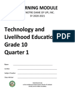 Tle Module First Quarter