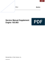 Mercedes Engine102.983 Manual