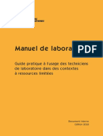 L013LABM13F-P Guidelines Manuel-laboratoire MSF 2018