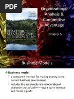 Organizational Analysis & Competitive Advantage