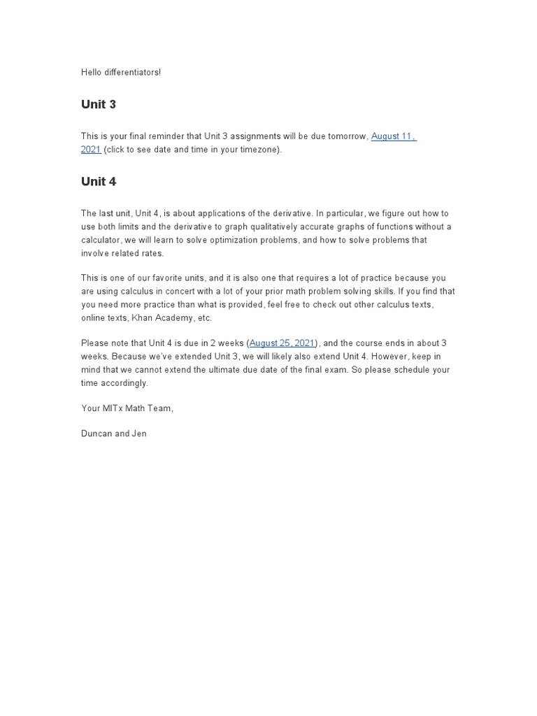 Unit 3: August 11, 2021 | PDF | Teaching Methods & Materials | Computers