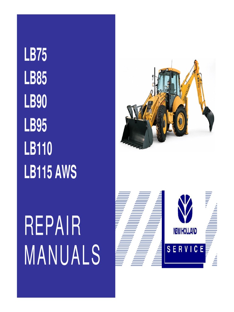 Экскаватор-погрузчик New Holland LB90B LB95B LB110B LB115B Руководство - часть 17