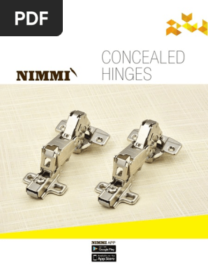 N02 Concealed Hinges