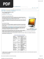 How Computer Monitors Work: CRT LCD